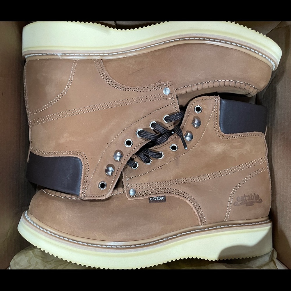 Establo Work Boots Size 6-11.5